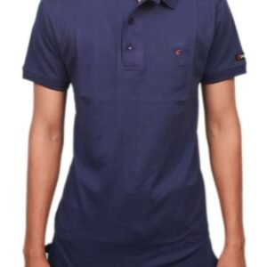 Men's Ribbed Collar Polo Shirt - Image 3