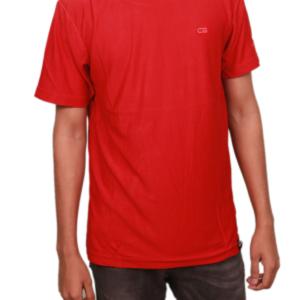 Men's Knit Cotton Rib Knit Round Neck Jersey T-Shirt - Image 4