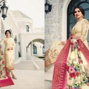 Kaseesh Mehfil Women's Embroidered Georgette Unstitched Salwar Kameez - Image 6