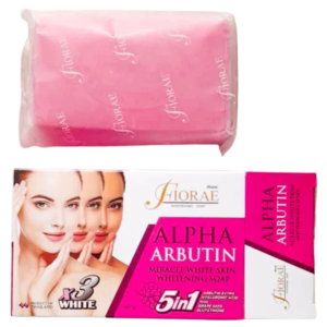 FIORAE Alpha Arbutin Miracle Whitening Soap - 165g
